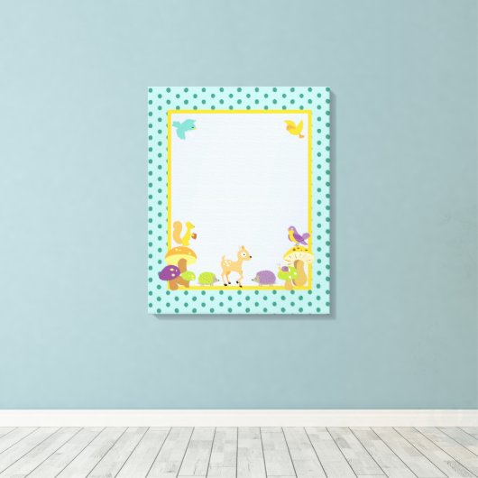 Toile Fer bois 16x20 Canvas Nursery Art (Insitu (Plancher de Bois))