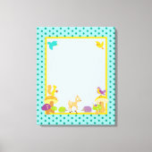 Toile Fer bois 16x20 Canvas Nursery Art (Recto)