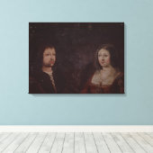 Toile Ferdinand II d'Aragon et Isabelle Ier de Castille (Insitu (Plancher de Bois))