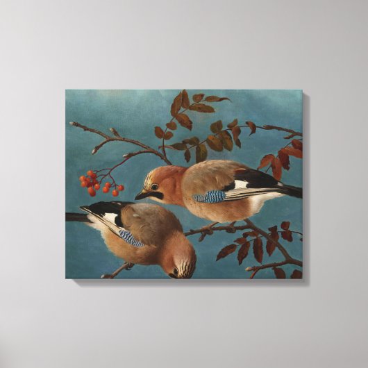 Toile Ferdinand von Wright - Jays (Recto)