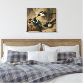 Toile Ferdinand von Wright - Magpies autour d'une mort (Insitu(Chambre))