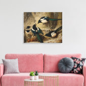 Toile Ferdinand von Wright - Magpies autour d'une mort (Insitu(Salon))