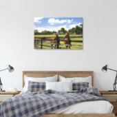Toile Ferme à cheval Thoroughbred dans le comté de Mario (Insitu(Chambre))