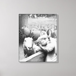 Toile Ferme animale - Squealer