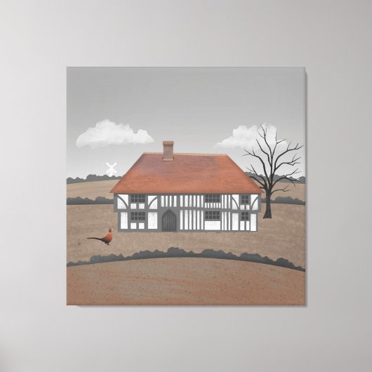 Toile Ferme aux faisans (Recto)