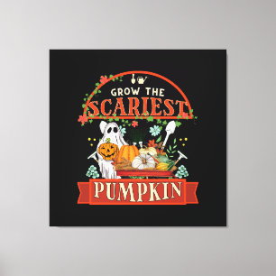 Toile Ferme de citrouilles Halloween