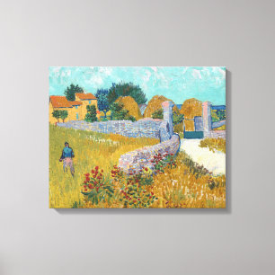 Toile Ferme en Provence Vincent van Gogh
