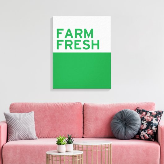 Toile Ferme fraîche (Insitu(Salon))