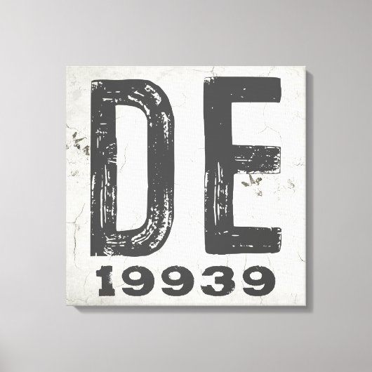 Toile Ferme Russe State Code postal Delaware (Recto)