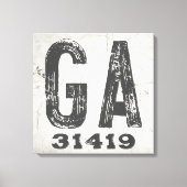 Toile Ferme Russe State Code postal Géorgie (Recto)