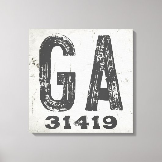 Toile Ferme Russe State Code postal Géorgie (Recto)