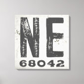 Toile Ferme Russe State Code postal Nebraska (Recto)