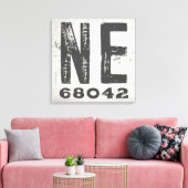 Toile Ferme Russe State Code postal Nebraska (Insitu(Salon))