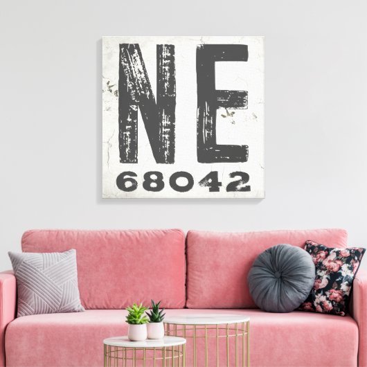 Toile Ferme Russe State Code postal Nebraska (Insitu(Salon))