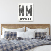 Toile Ferme Russe State Code postal Nouveau-Mexique (Insitu(Chambre))
