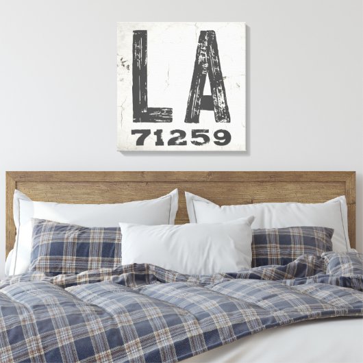 Toile Ferme Rustic State Code postal Louisiane (Insitu(Chambre))