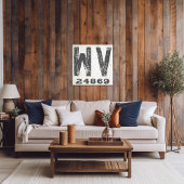 Toile Ferme Rustic State Code postal West Virginie