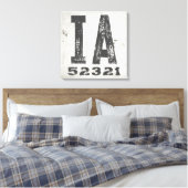 Toile Ferme Rustic State Code zip Iowa (Insitu(Chambre))