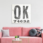 Toile Ferme Rustic State Code Zip Oklahoma (Insitu(Salon))