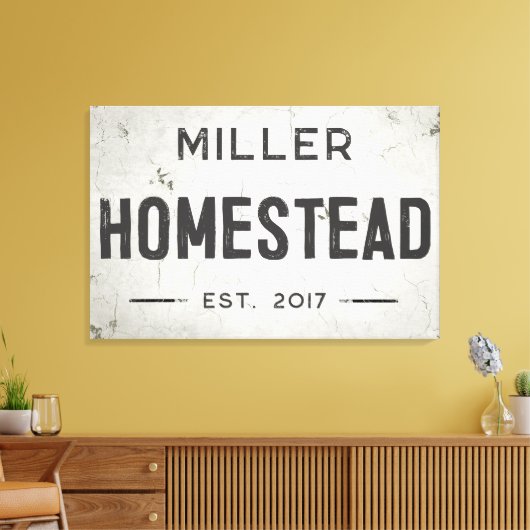 Toile Ferme rustique moderne (Insitu(Salon))