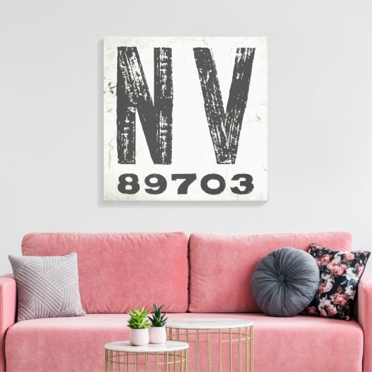 Toile Ferme Rustique State Code postal Nevada (Insitu(Salon))