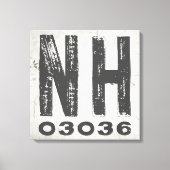 Toile Ferme Rustique State Code zip New Hampshire (Recto)