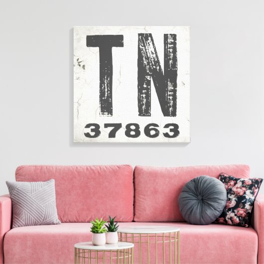 Toile Ferme Rustique State Code Zip Tennessee (Insitu(Salon))