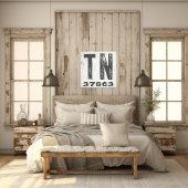 Toile Ferme Rustique State Code Zip Tennessee