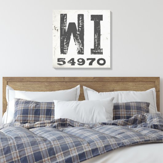 Toile Ferme Rustique State Code Zip Wisconsin (Insitu(Chambre))