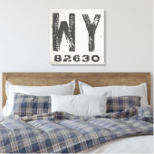 Toile Ferme Rustique State Code zip Wyoming (Insitu(Chambre))