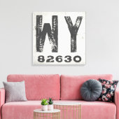 Toile Ferme Rustique State Code zip Wyoming (Insitu(Salon))