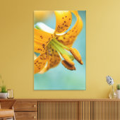 Toile Fermer une Lys jaune (Insitu(Salon))