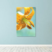 Toile Fermer une Lys jaune (Insitu (Plancher de Bois))