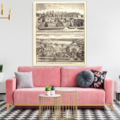 Toile Fermes et résidences de WR Blodgett & GC Daubner (Insitu(Salon))