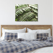 Toile Fern Fronds II Dark Green Nature (Insitu(Chambre))