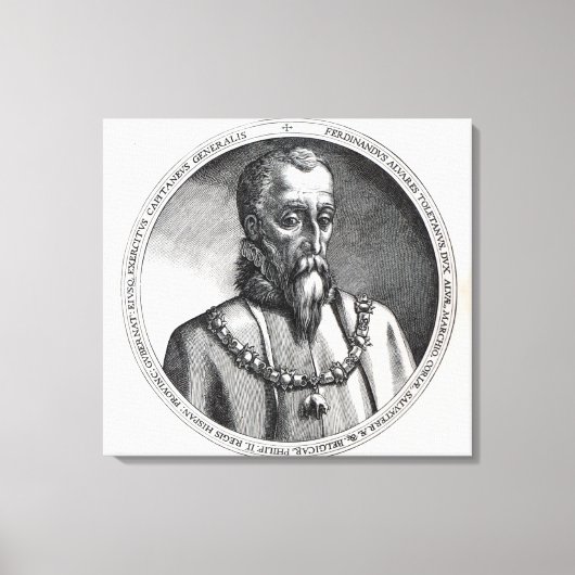 Toile Fernando Alvarez de Toledo, 3e duc d'Alba (Recto)