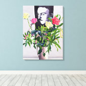 Toile Fernando Pessoa (Insitu (Plancher de Bois))