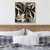 Toile Ferne Abstraite de Beige Noire (Insitu(Chambre))