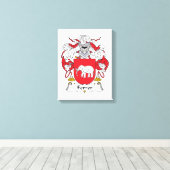 Toile Ferrer Family Crest (Insitu (Plancher de Bois))