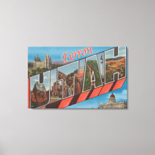 Toile Ferron, lettre ScenesFerron, UT d'UtahLarge