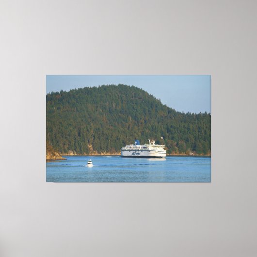Toile Ferry à Miners Bay BC (Recto)