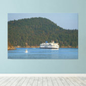 Toile Ferry à Miners Bay BC (Insitu (Plancher de Bois))