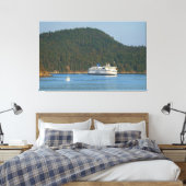Toile Ferry à Miners Bay BC (Insitu(Chambre))