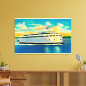 Toile Ferry Kalakala, premier traversier du monde ration (Insitu(Salon))