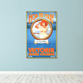 Toile Ferry pour femme - Victoria (C.-B.) Canada (Insitu (Plancher de Bois))