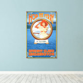 Toile Ferry pour femme - Whidbey Island, Washington (Insitu (Plancher de Bois))