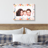 Toile Festif Noël Floral Canvas Imprimer (Insitu(Chambre))