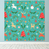 Toile Festif Reindeer Wonderland (Insitu (Plancher de Bois))