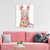 Toile Festival de l'aquarelle Llama (Insitu(Salon))