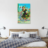 Toile Festival Portola Publicité (danseuse) (Insitu(Chambre))